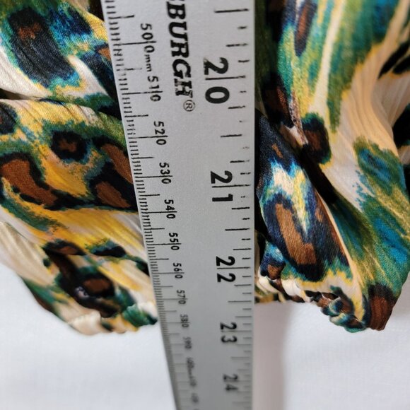 Jessica Simpson Tunic Top Sz XL Long sleeve Layla Cheetah Ferns Print NWT - Picture 11 of 15